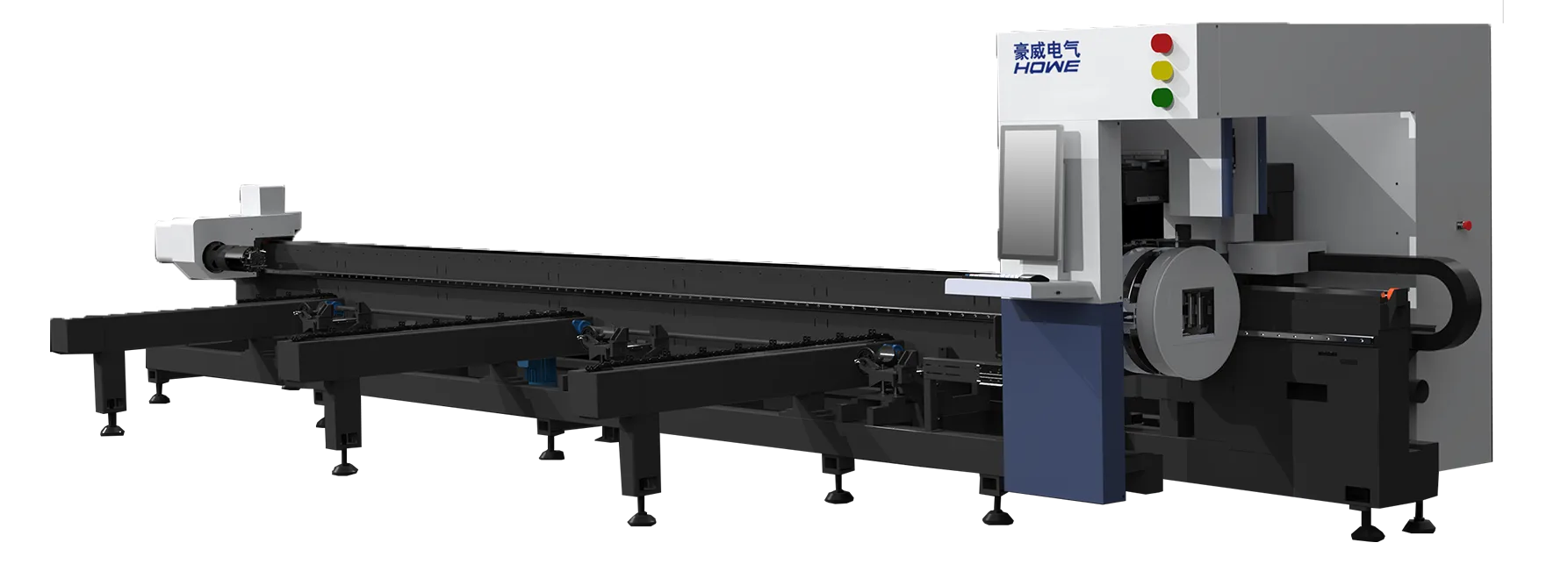 Semi-automatic side-mounted Tube cutting machine