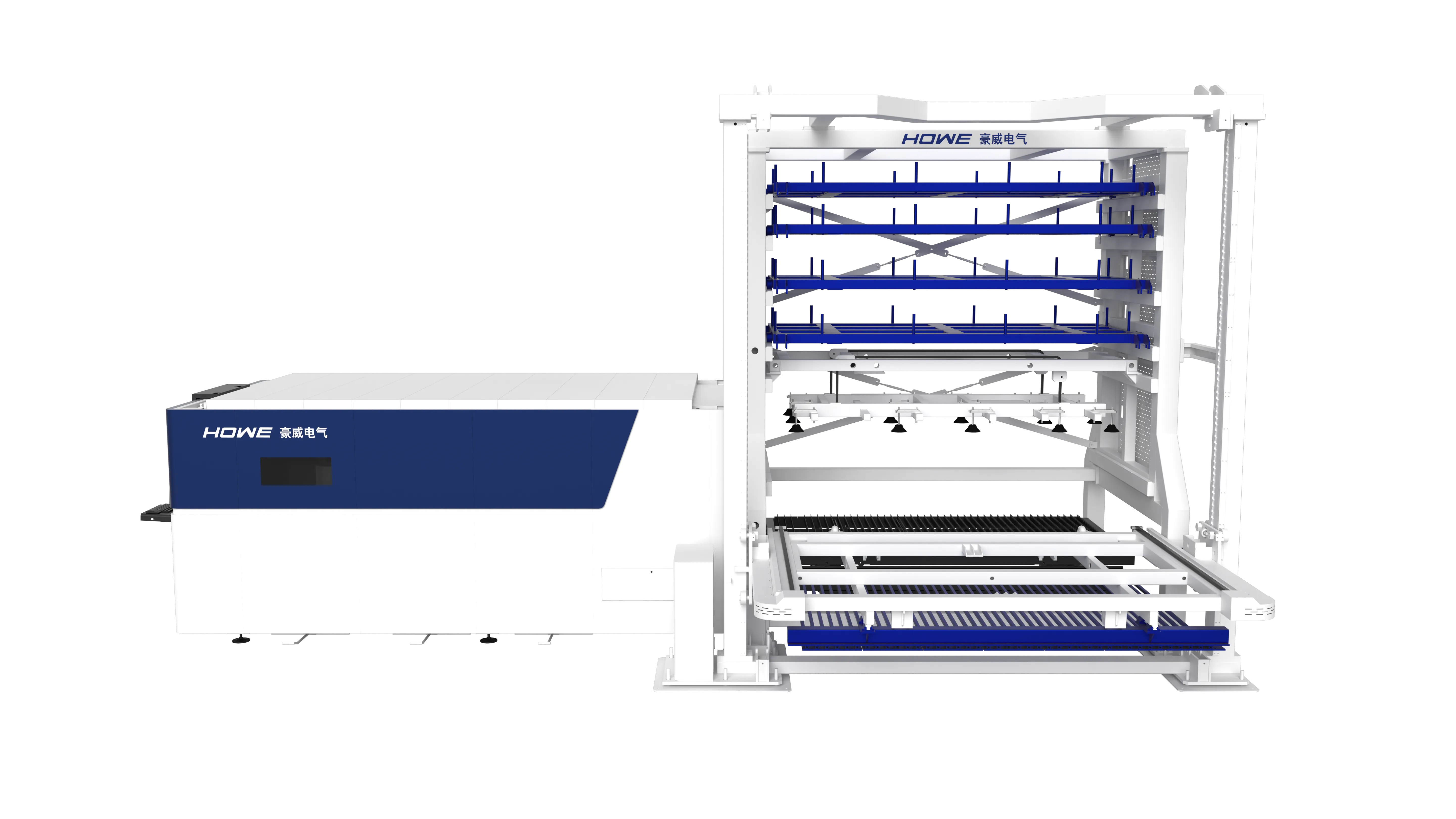 نظام تخزين متكامل للتروس والجريدة المسننة