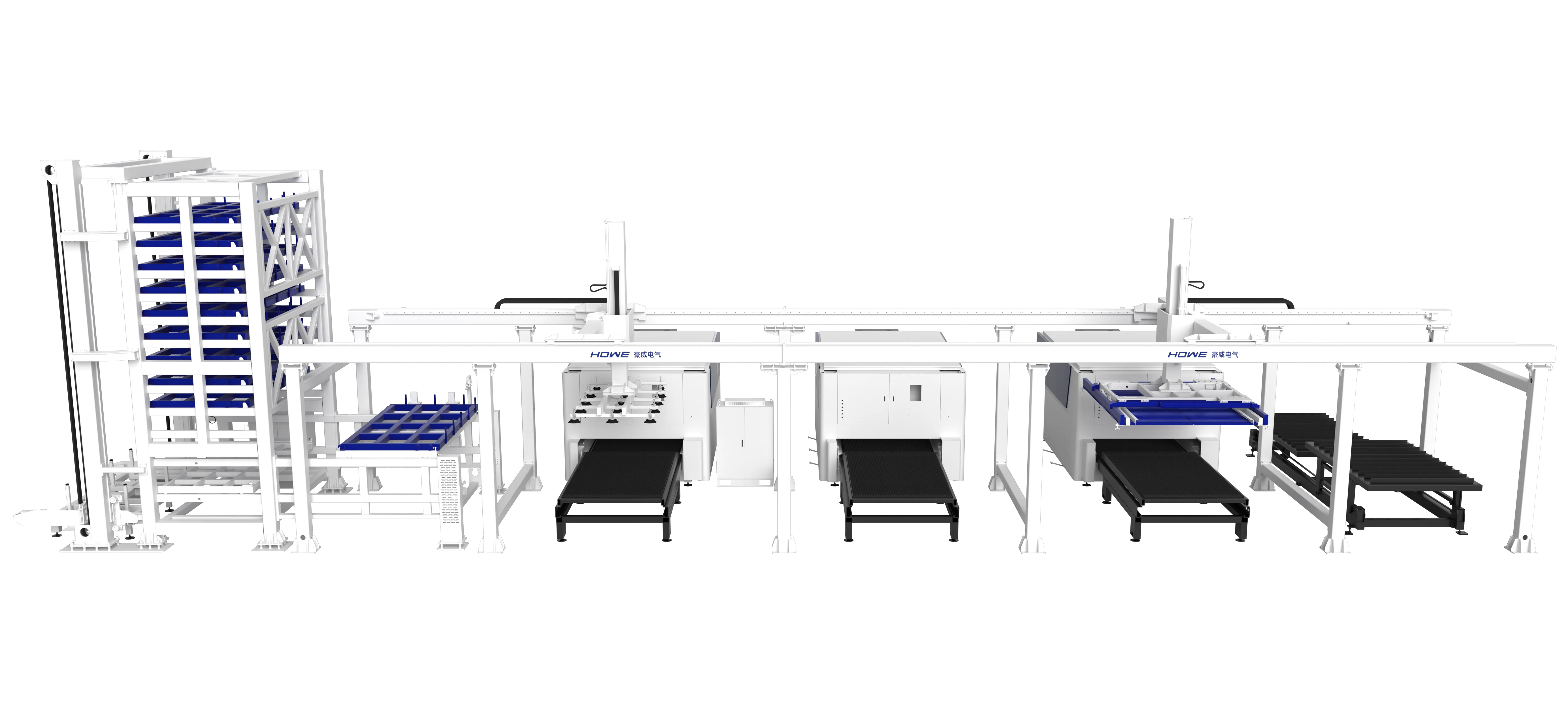 One-to-Three Automatic Loading System