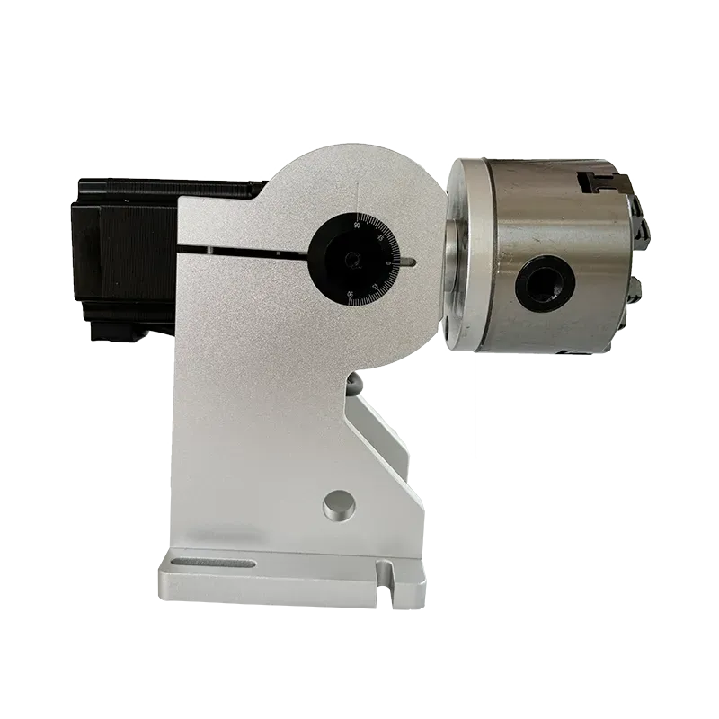 Máquina de marcado con eje giratorio elevado D80 (modelo de exportación, doble etiqueta) AQ-DBJD80-A