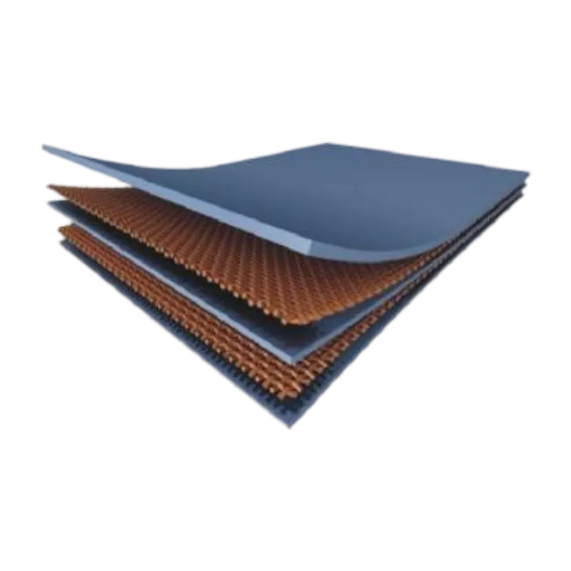 Cold-resistant conveyor belt