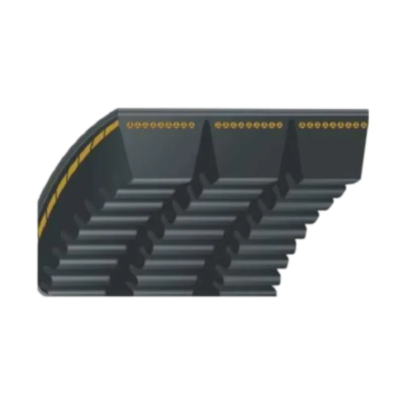 Cut-edge connected V-belt