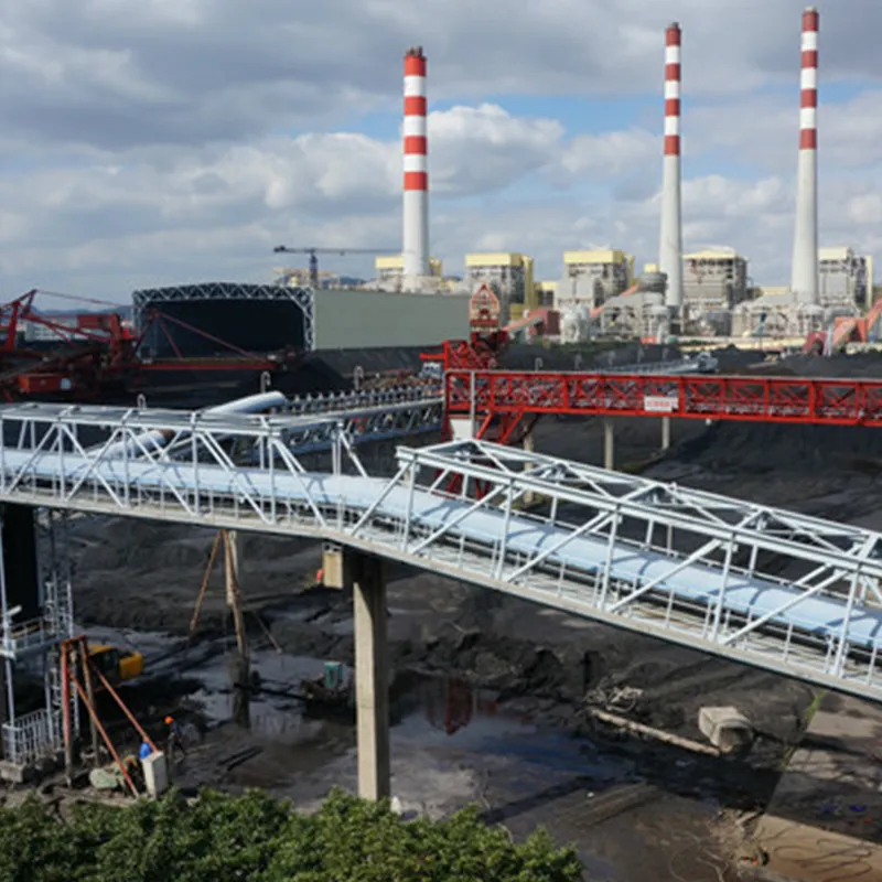 General purpose flame-retardant steel wire rope conveyor belt