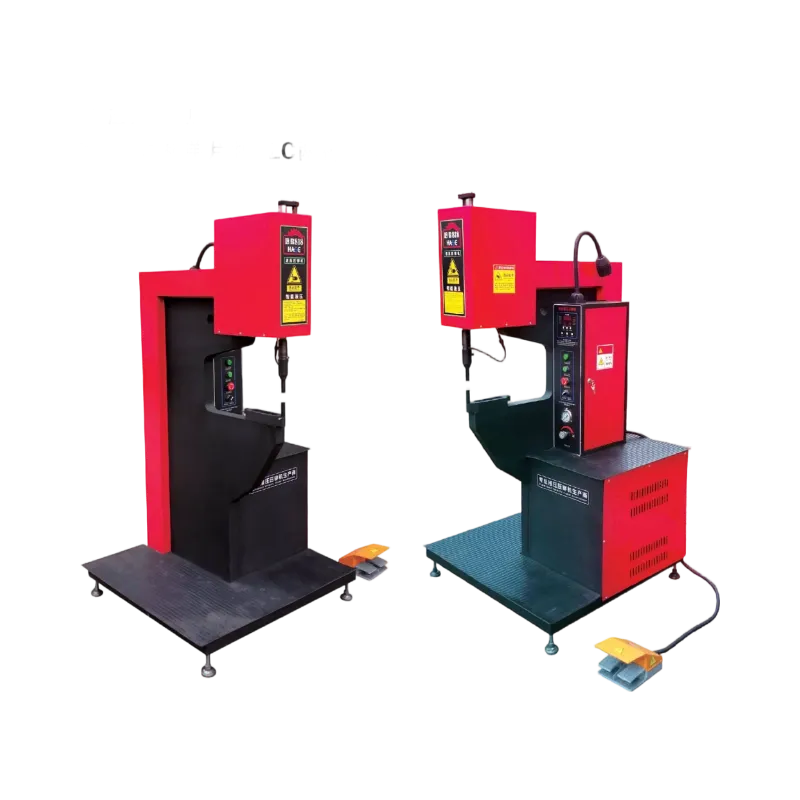 Lower type hydraulic riveting machine