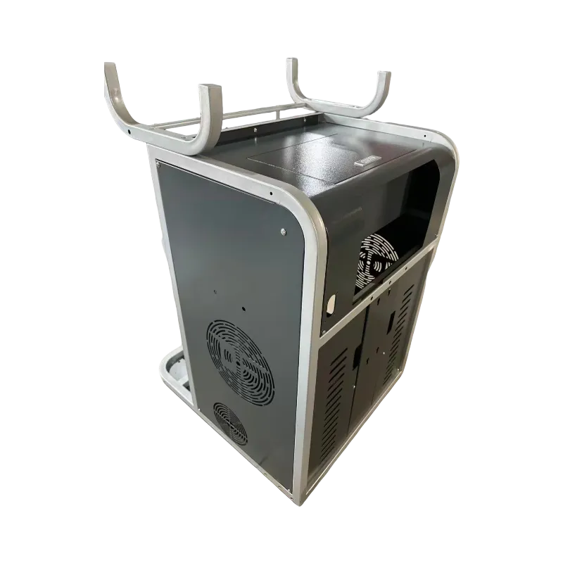 Horizontal spraying machine