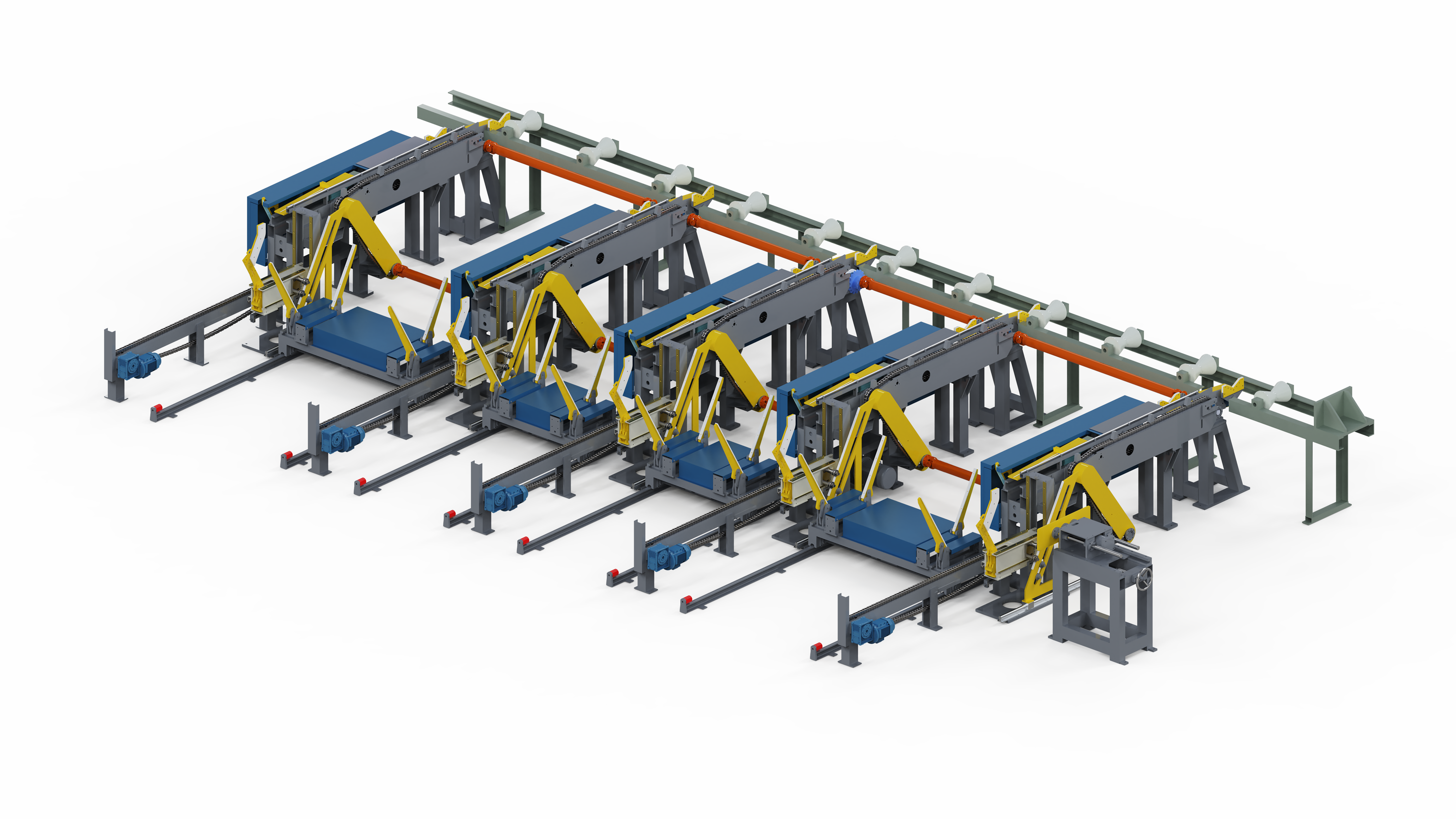 Working Principle of an Automatic Steel Pipe Palletizer