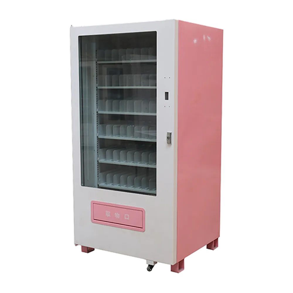 Pink Vending Machine Side Cabinet