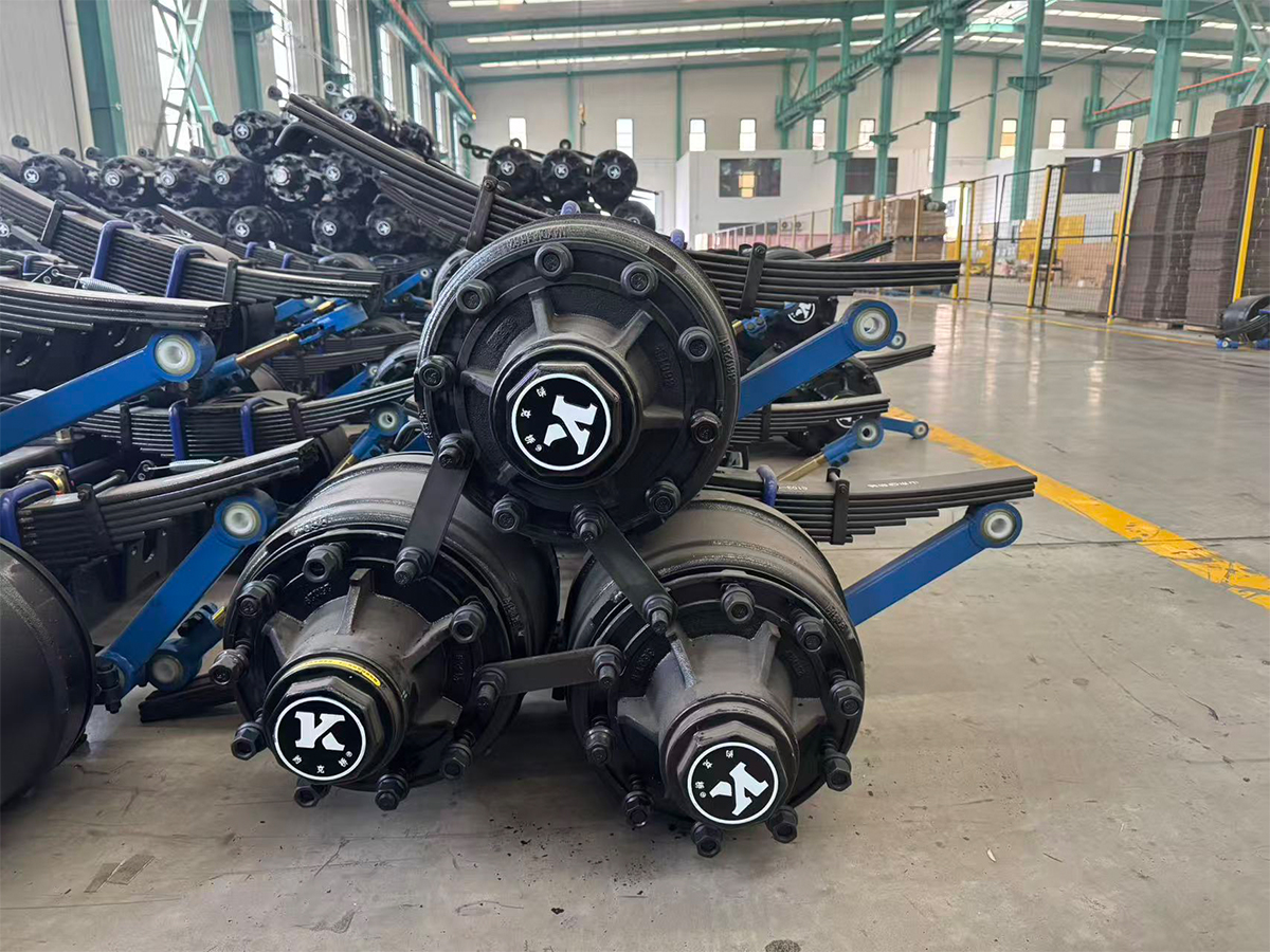 Drum axle