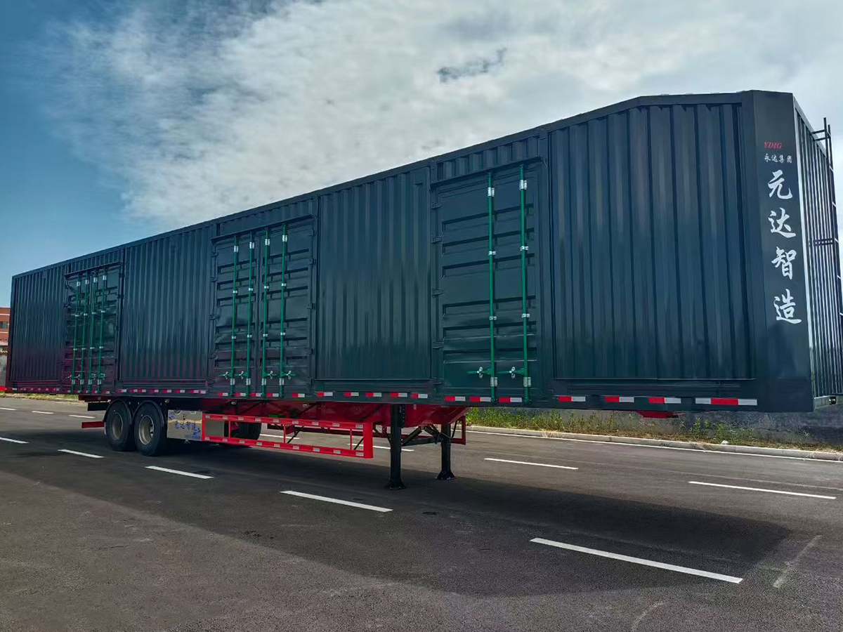 Express delivery box trailer