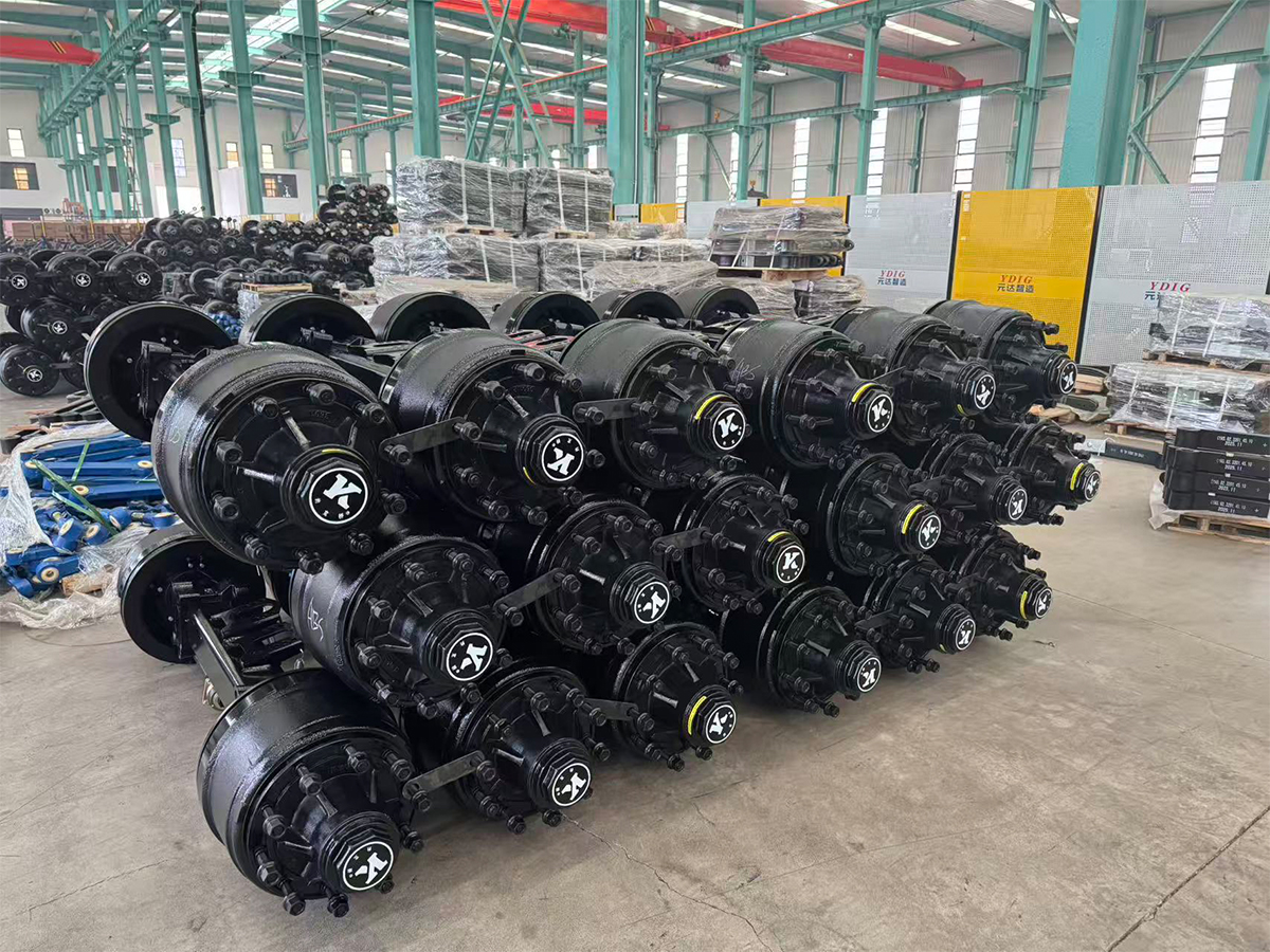 Drum axle