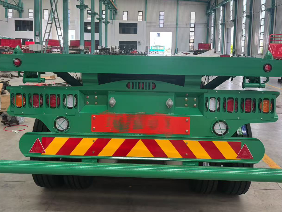 40-foot air suspension flatbed trailer