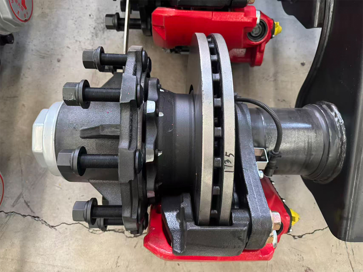 Disc axle