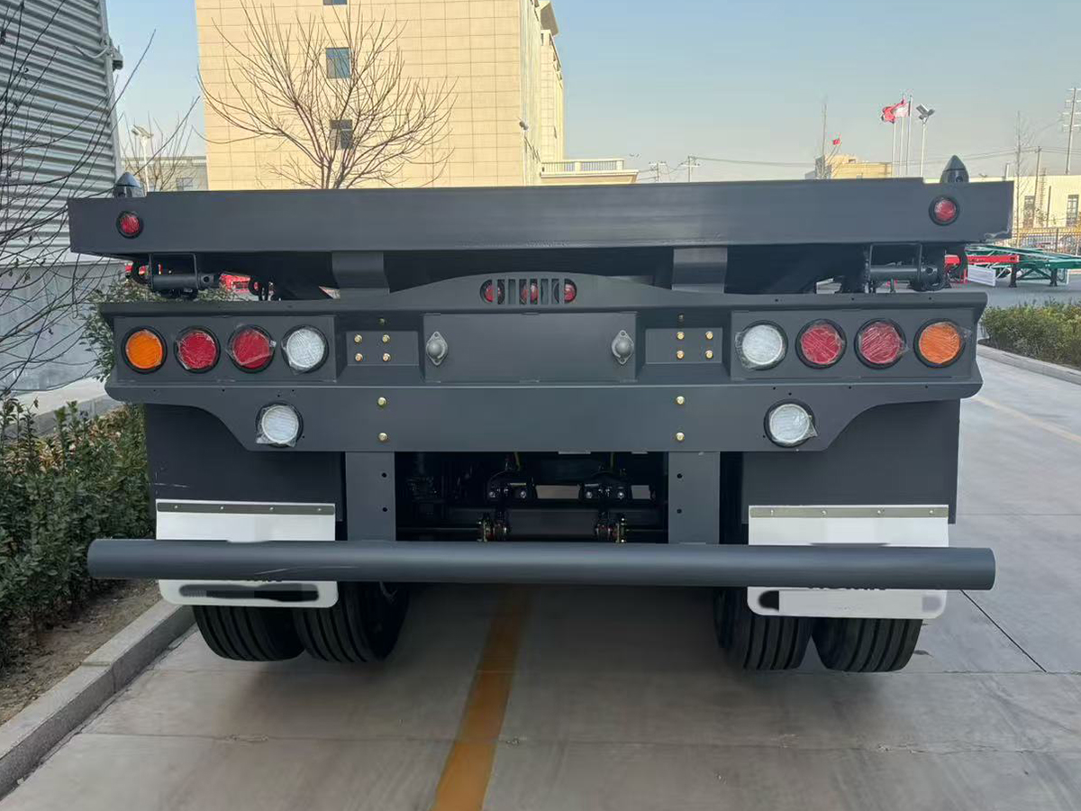 40-foot mechanically suspended flatbed trailer