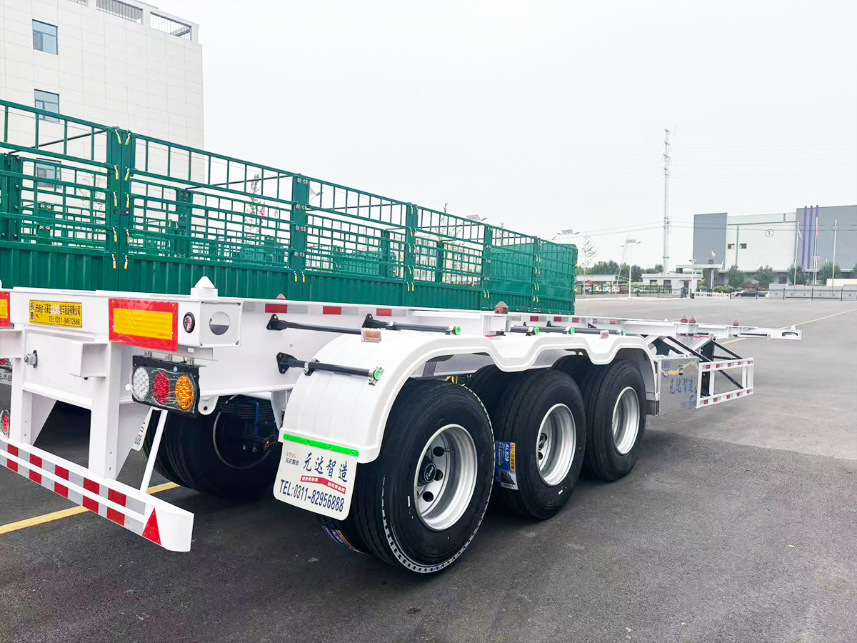 40-foot straight beam frame trailer
