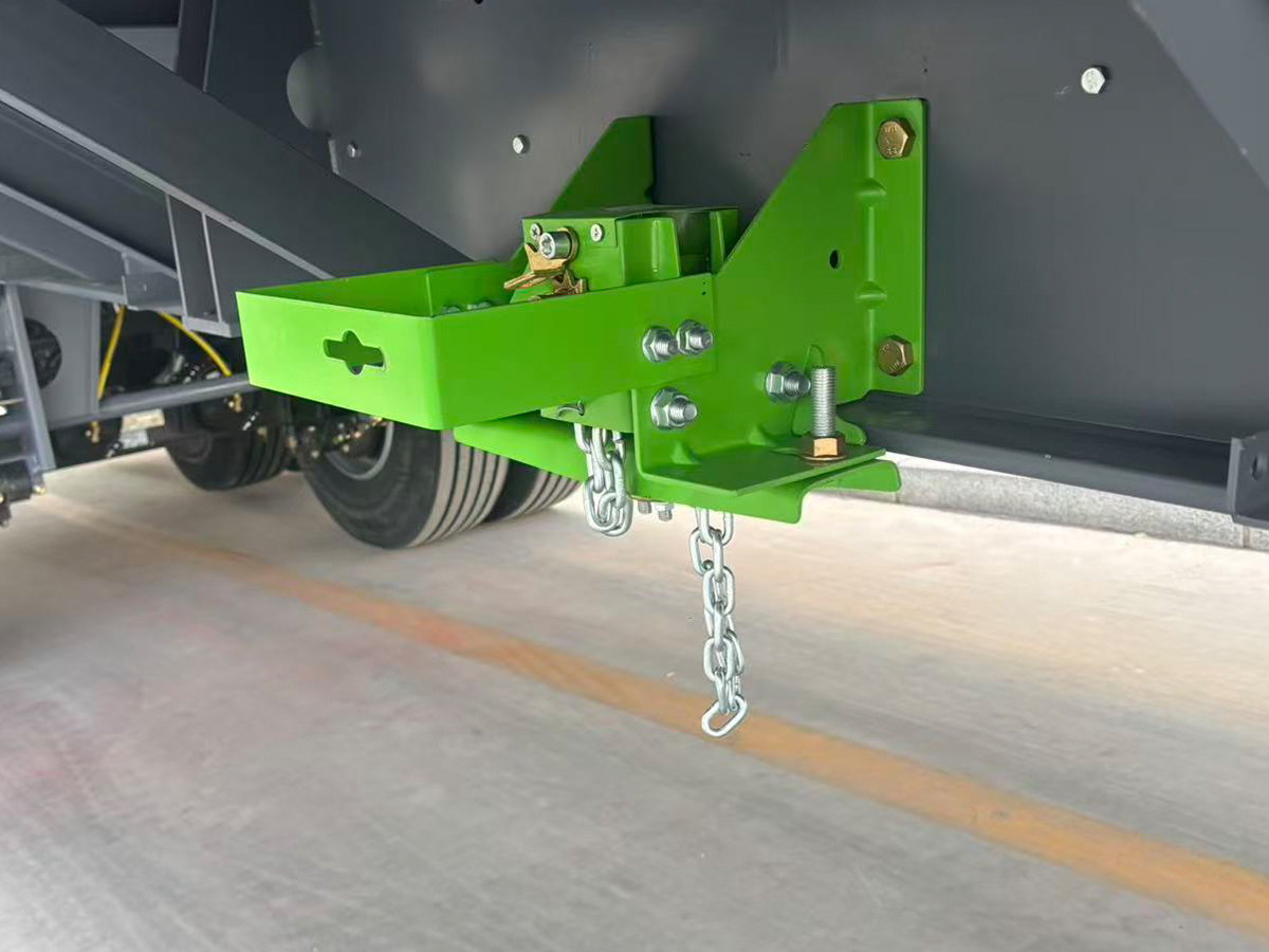40-foot mechanically suspended flatbed trailer