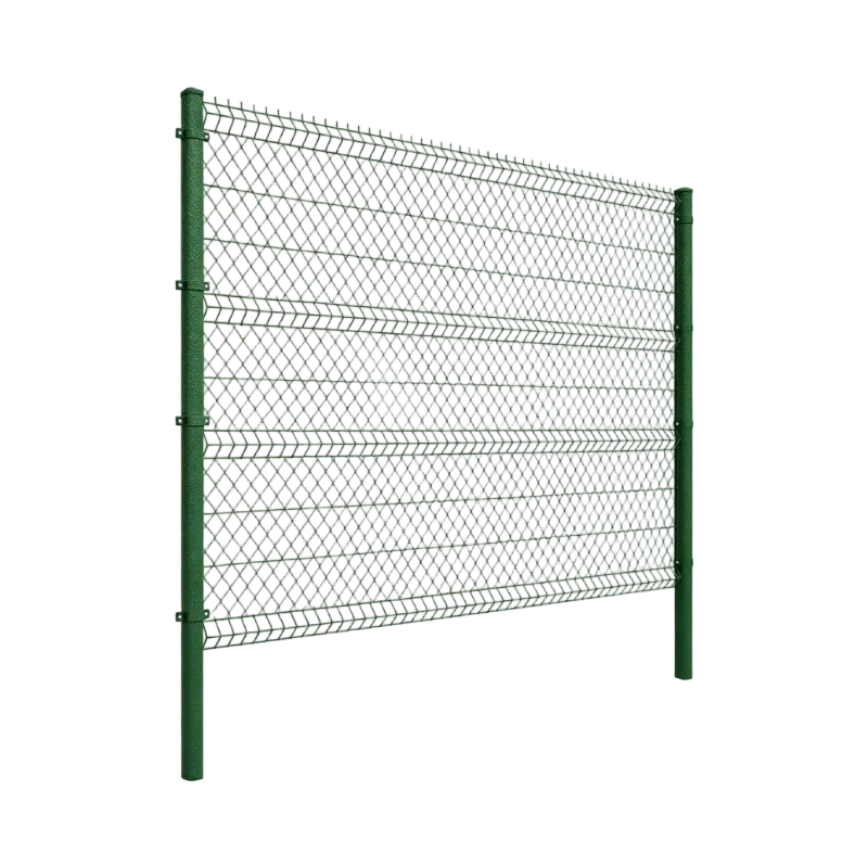 Wire mesh fence
