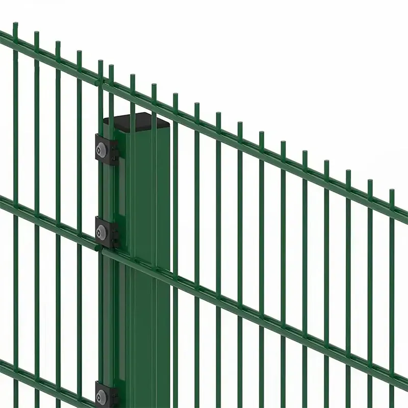 Double-wire fence