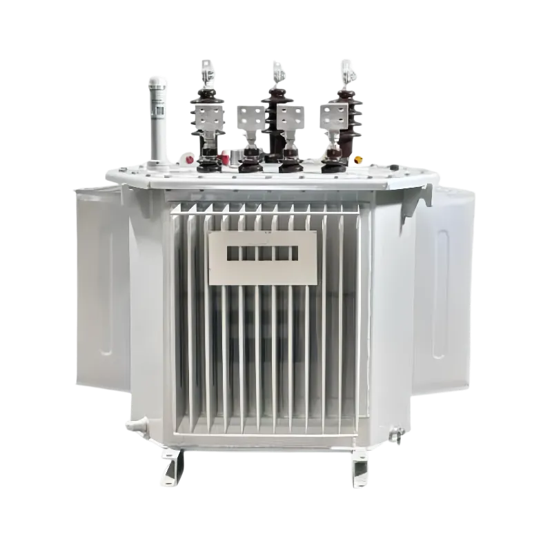 Oil-immersed transformer with 3D wound core