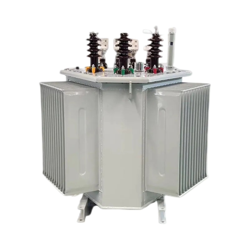 Oil-immersed transformer with 3D wound core2