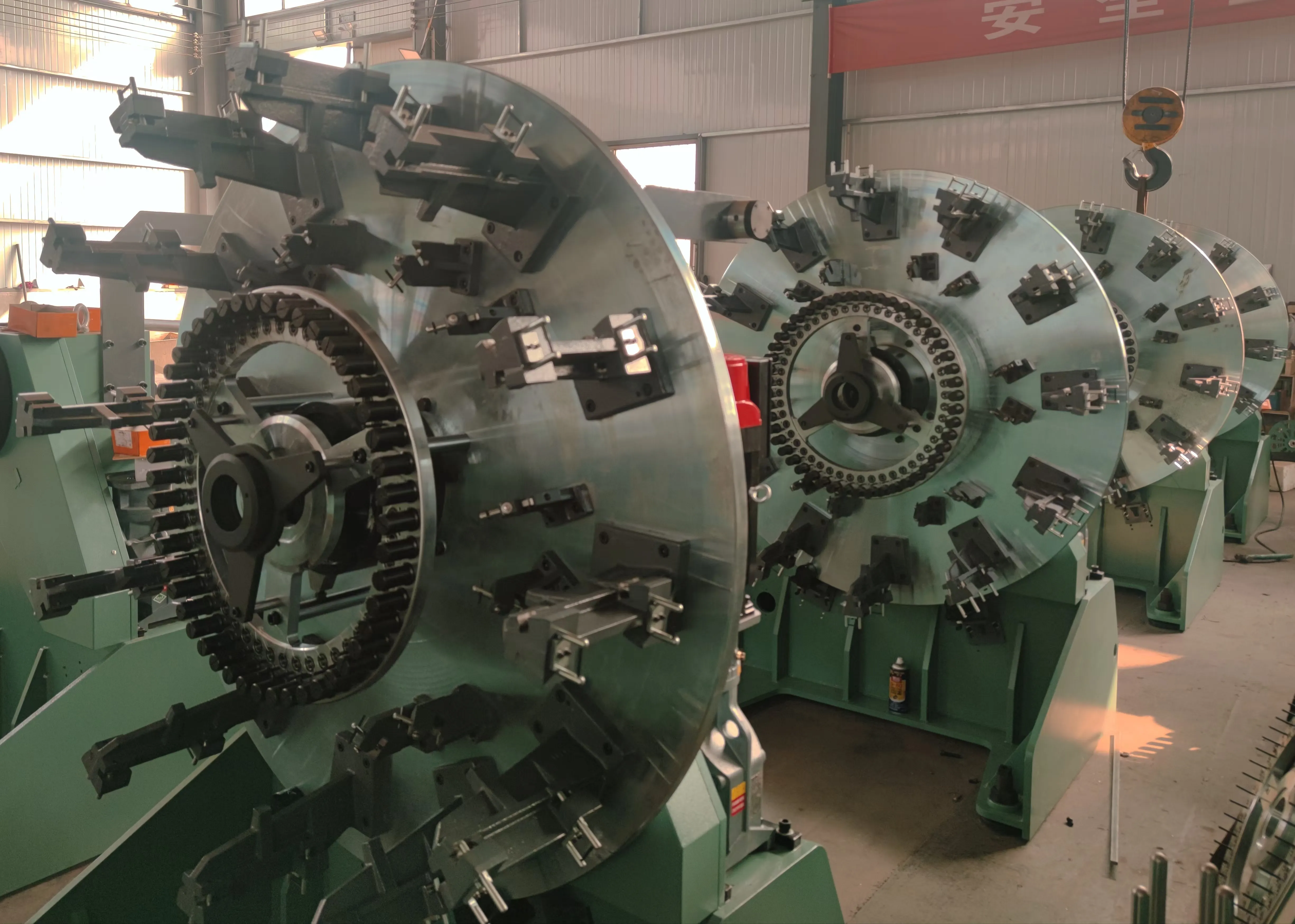 Technical Advantages of Steel  Wire Winding Machines