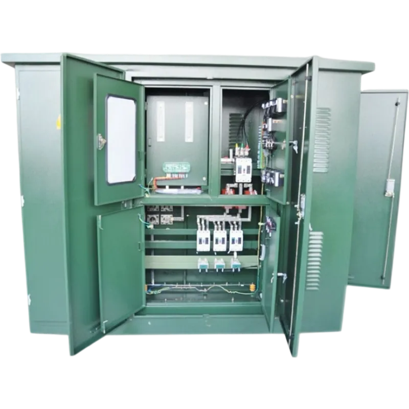 Outdoor American-style prefabricated substation