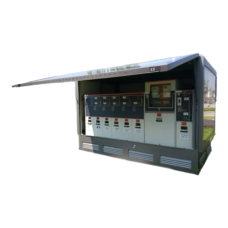 Landscaped underground box-type substation