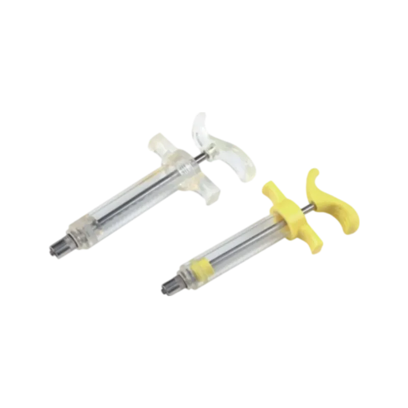 Plastic Steel Syringe without Graduation C-Type (TPX/PC)