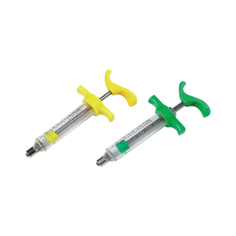 Plastic Steel Syringe J-Type (TPX)