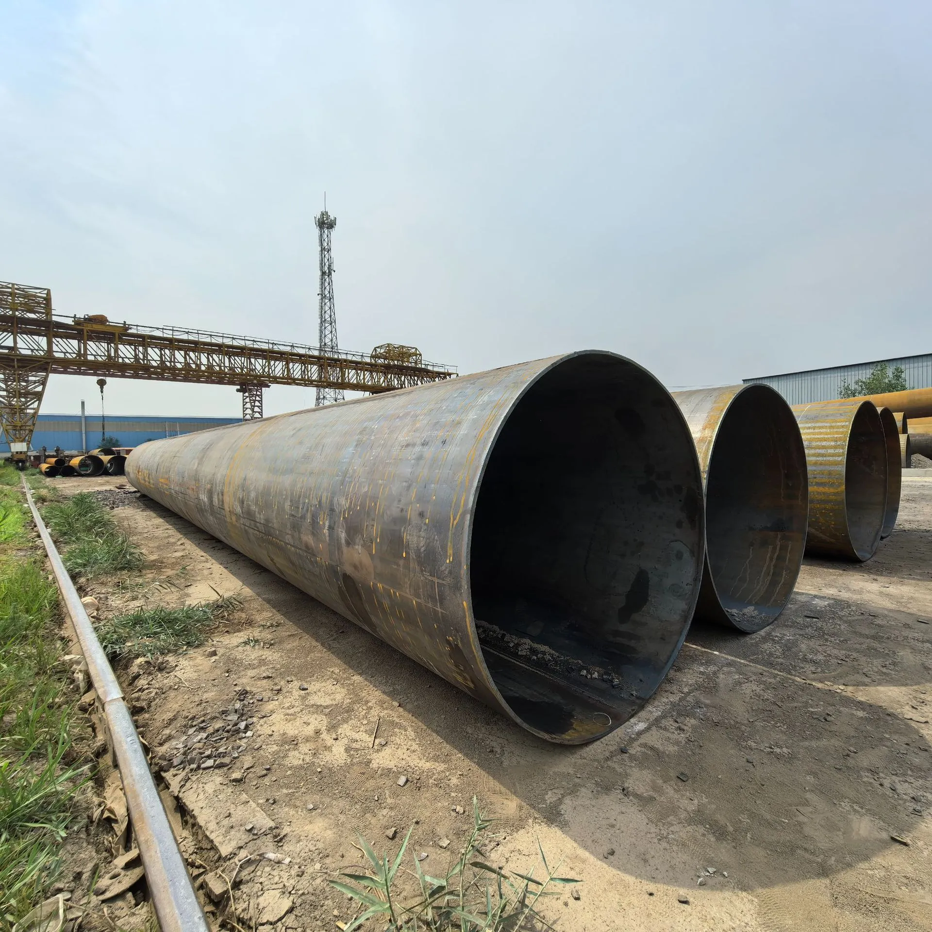 Large-diameter spiral steel pipe 4