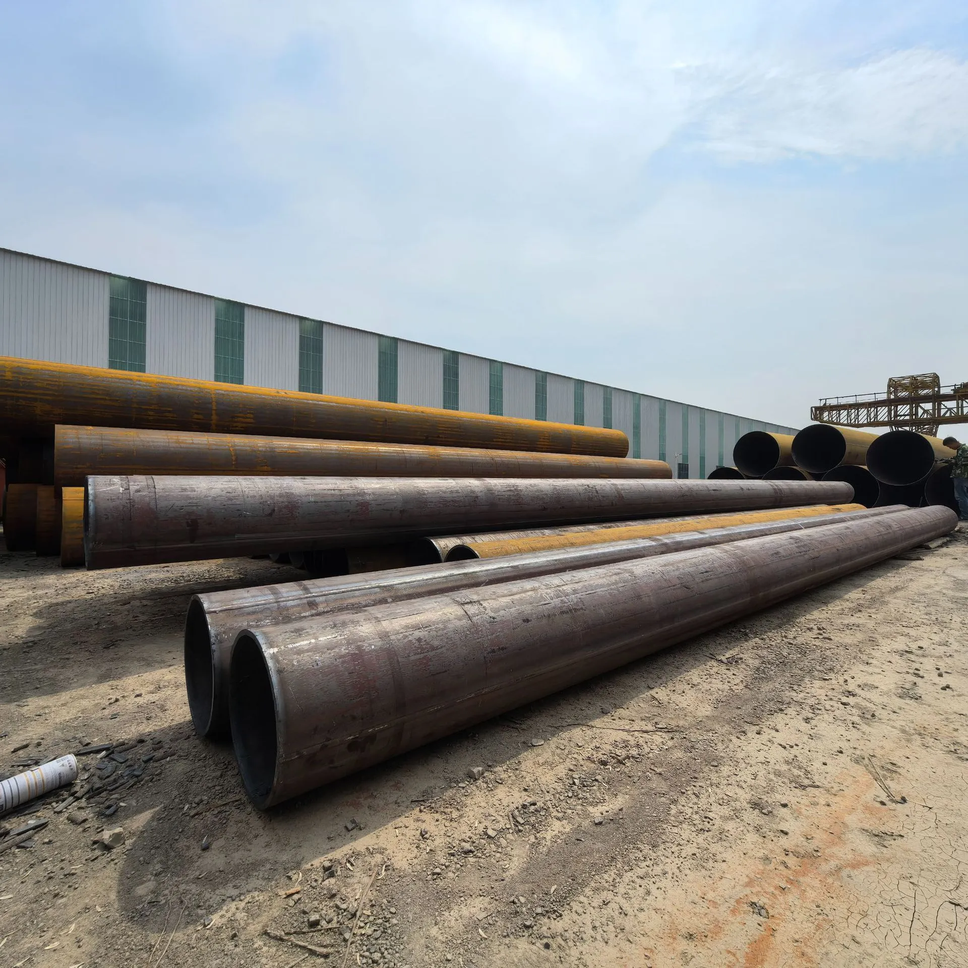 Large-diameter spiral steel pipe 3