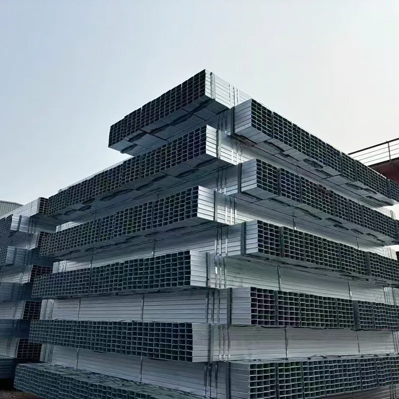 Hot-dip galvanized square and rectangular pipes 2