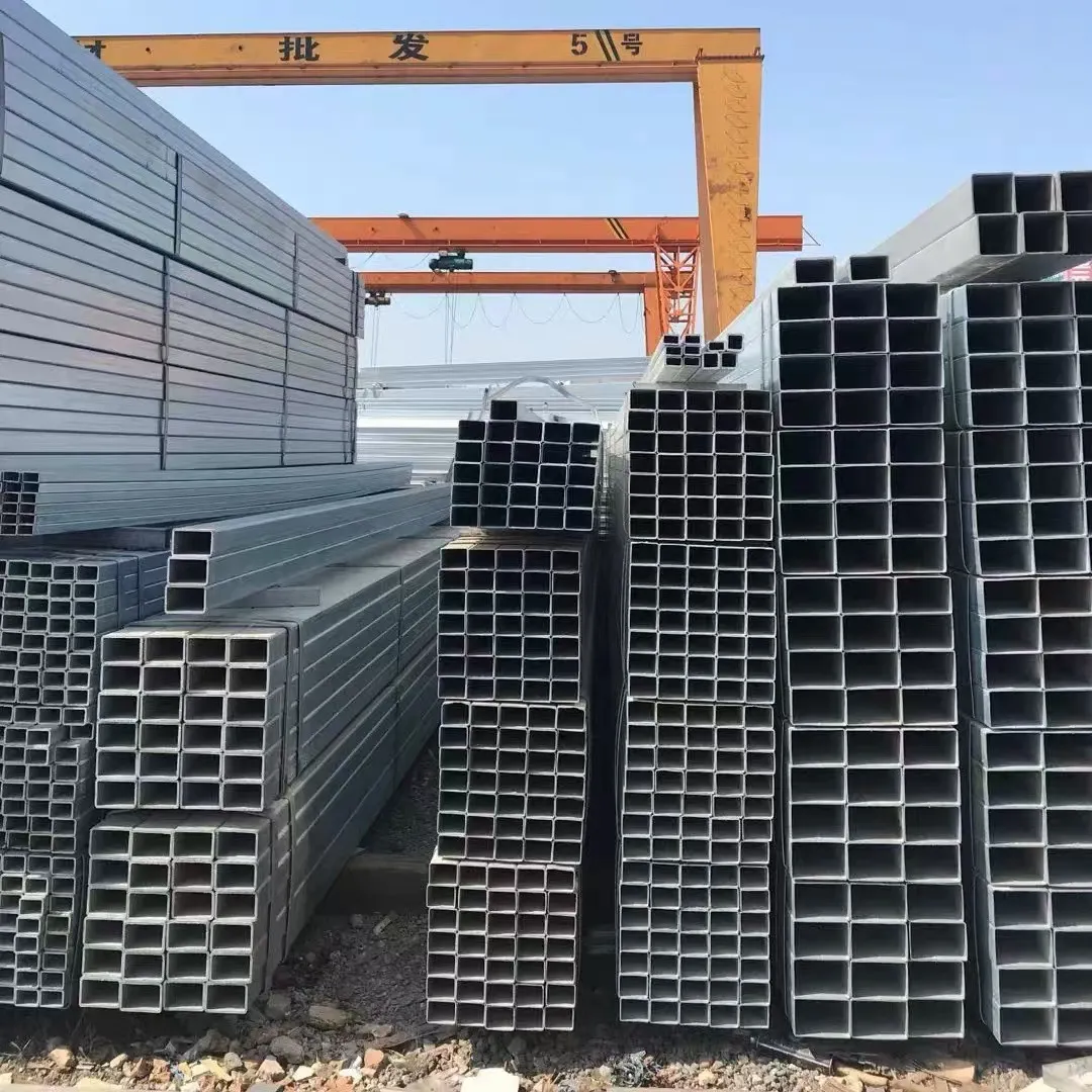 Galvanized square and rectangular steel tubes 2