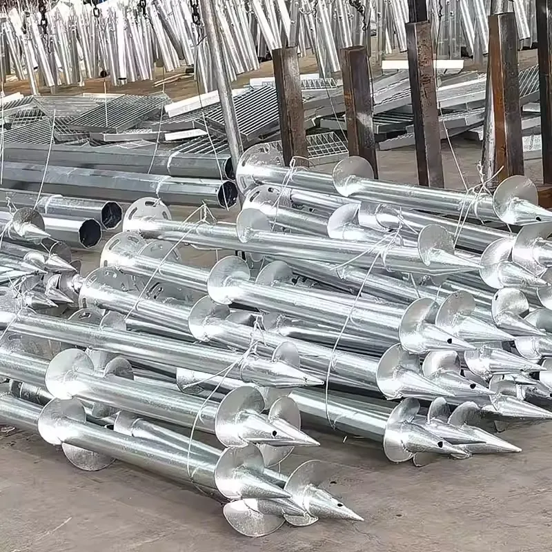 Pilotes helicoidales fotovoltaicos para cimentación 4